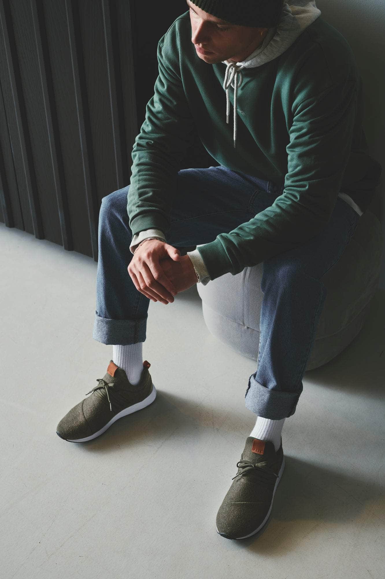 ARKK Collection Raven Wool S-E15 | Dark Army Brown | Men Raven